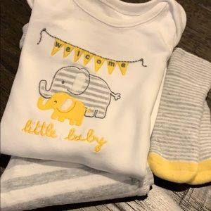 Gymboree “Welcome Little Baby” 6-12 months outfit